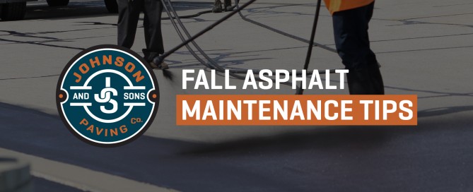 Fall Asphalt Maintenance Tips