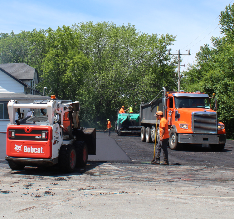 Paving a Commercial Property Near Oshkosh