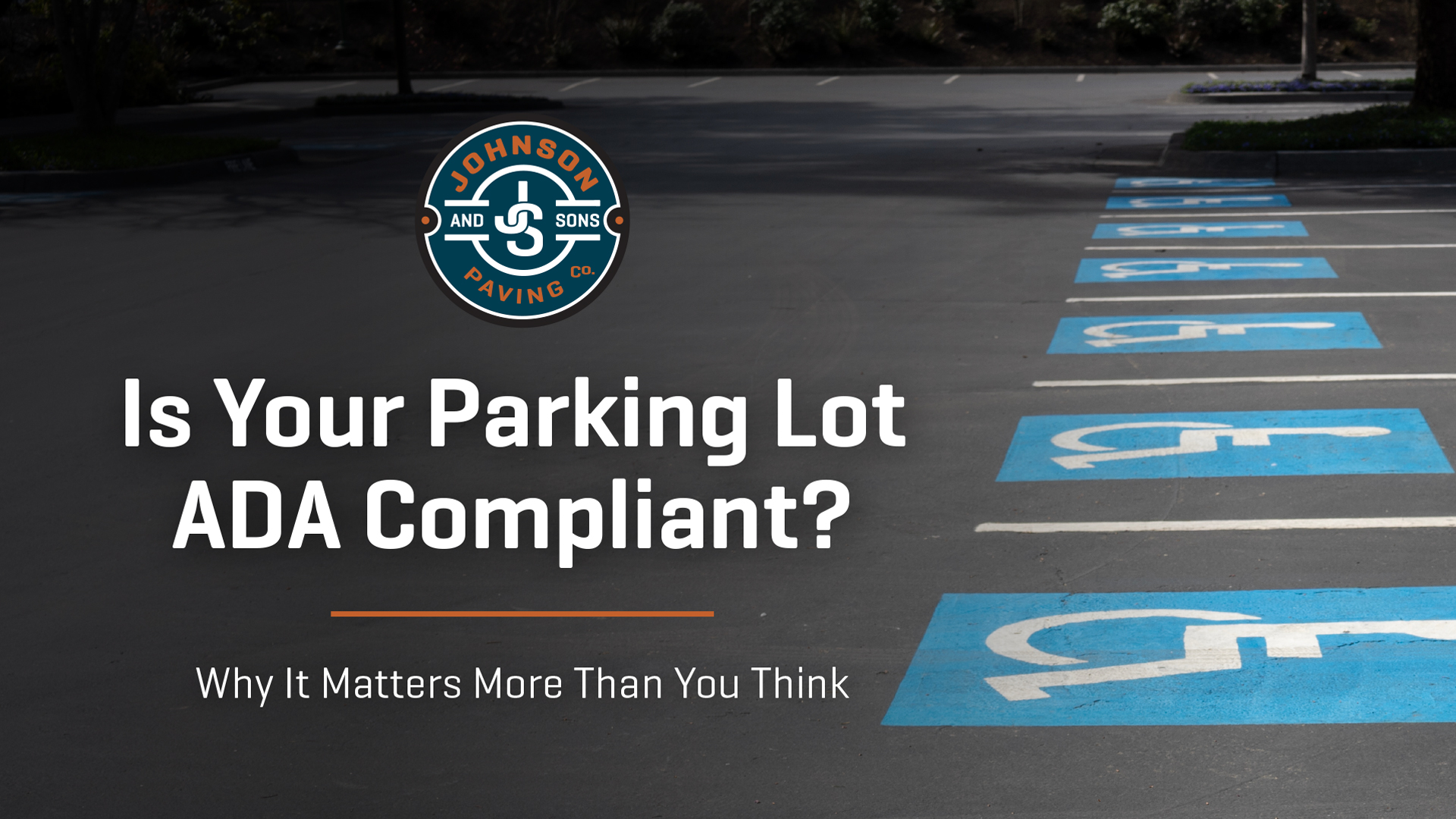 ADA Compliant Parking Spaces