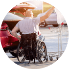 Accessible spaces must be the closest to the business entrance