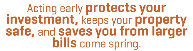 Acting early protects your investment