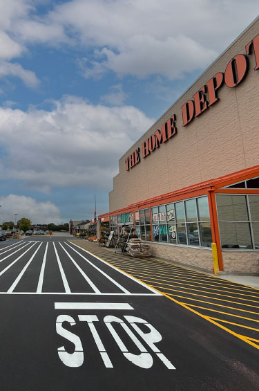 Home Depot Parking Lot After