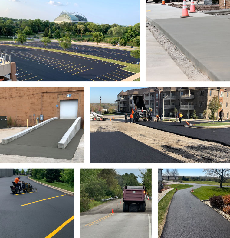 Commercial Paving Projects Completed by Johnson and Sons